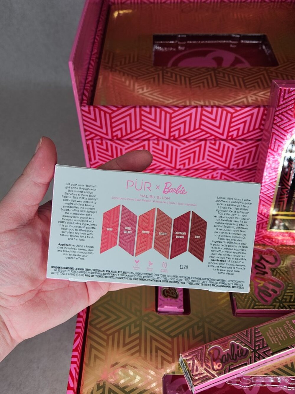 Pur X Barbie Makeup Collection Eyeshadow Malibu Blush Gloss Iconic Lips Mascara - Picture 6 of 15
